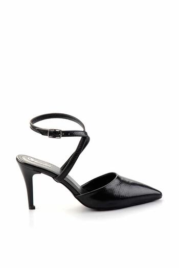 Bambi Black Women's Classic Heeled Shoes K01397180307