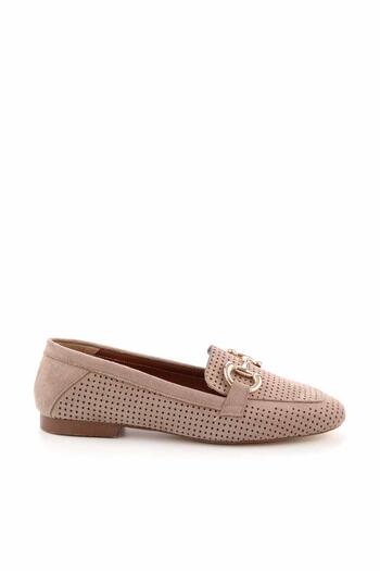 Bambi Damen-Loafer-Schuhe aus Nerz-Wildleder K 01258510302
