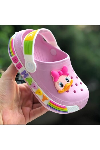 Pandalina Girl's Sandals Anti-Slip Sole Sandals Sea Pool Kindergarten Nursery Sandals