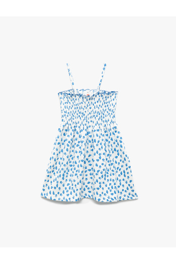 Koton Gipeli Floral Patterned A-Line Strap Dress