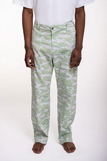 ISNURH SAUVAGE PANTS - - GREEN, L
