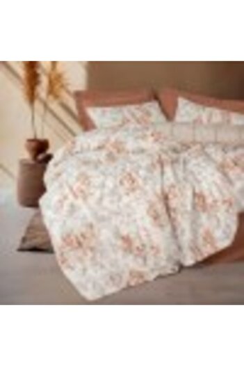 Cotton Box Bed linen 1 person, 100% cotton ranforce, duvet cover 160x220cm, Cotton Box, Lamina, Leaves