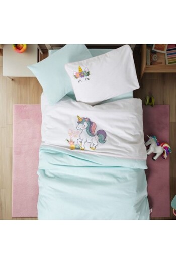 Cotton Box 100% cotton baby crib linen with embroidery, duvet cover 100x150cm, Cotton Box, Dolly Un