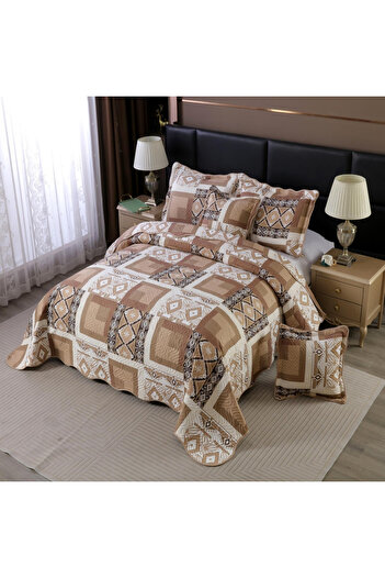 OEM 100% cotton duvet cover, 5 pieces, double bed, 230x250 cm, CB327
