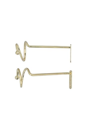 Generic Micasa 2-Piece Basic Tie Back Gold