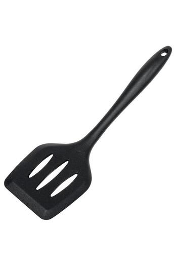 Generic Chef Craft Premium Dishwasher Safe Silicone Cooking Turner Black 11.75inch 13610