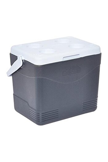 Generic Cosmoplast Keep Cold Durable BPA-Free Picnic Ice Box with Handle Grey 24 Liter