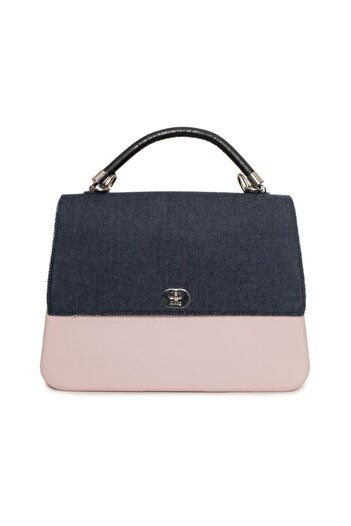 O Bag Geantă de mână albastră pentru femei de la Obag