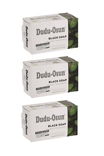 Dudu-Osun® Dudu-Osun Pack of 3 Black Soap - 3x150g