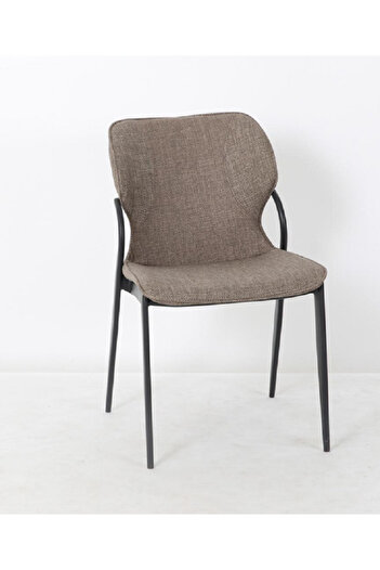 rexa Dining Room Armless Chair with Metal Legs