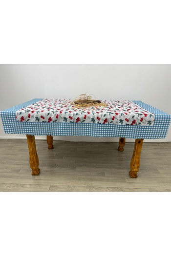 KURULAR RİZE BEZLERİ Fruit Pattern Table Cover