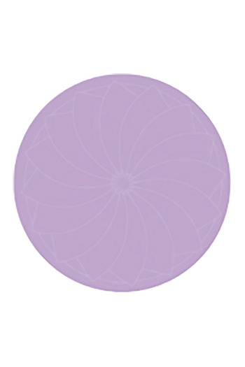 Bien Servi Dinner Plate with Decal Multicolor
