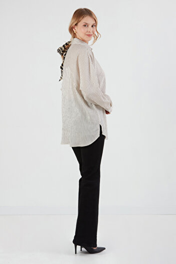 Fulla Moda Striped Casual Shirt