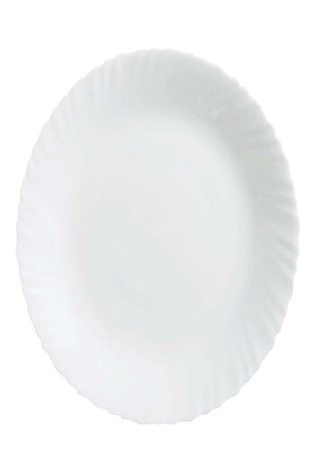 Luminarc Feston High Quality Round Shaped Dinner Plate White 25cm