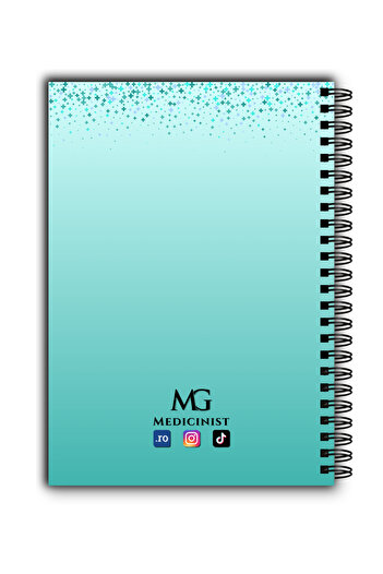MG Medicinist Medical Notebook A5 - Doctor - Dictando - 80 Sheets