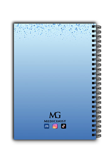 MG Medicinist Caiet Medical A5 - Medical Student Tears - Foi Veline - 80 File