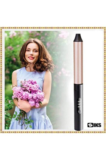 SIKS 6 In 1 Hair Curler, with 3 Intensity Levels 160°C - 180°C- 200°C, Tourmaline Ceramic Coating