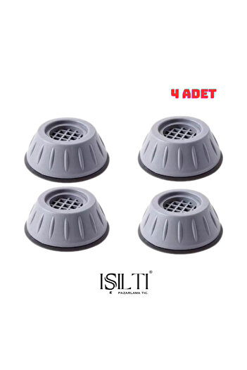 IŞILTIPAZARLAMA Suport pentru electrocasnice albe, 4 piese, pentru mașină de spălat vase, frigider, ridicător și anti-vibrații