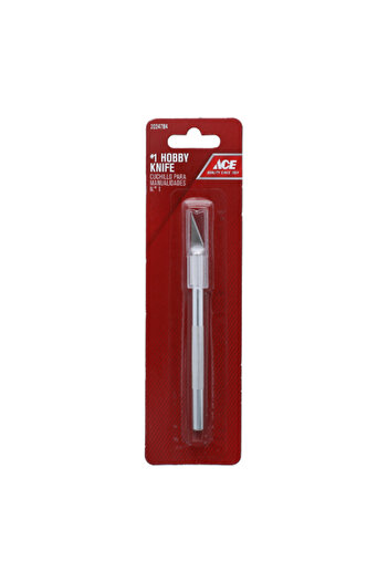 ACE Classic Lightweight Hobby Knife with Fixed Blade #1 Silver