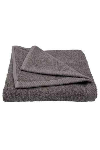 Polska Grupa Tekstylna Dorset Towel Made of High Quality Cotton, 400 Gr/Mp, 50 X 100 Cm, Dark Grey Color
