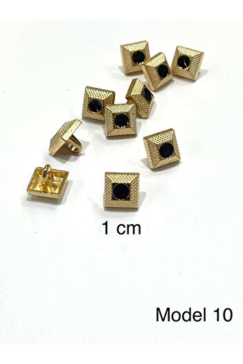 karantuhafiye Blouse Button / Metal Blouse Button / 10 Pieces / Model 10