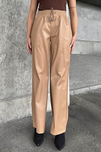 NEW LAVİVA Women's Leather Pants - 700-3691