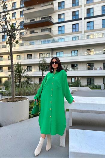 NEW LAVİVA Women's Grass Dress - 700-3282