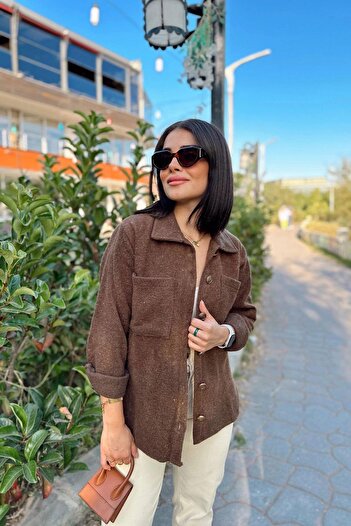 NEW LAVİVA Women's Coffee Jacket - 700-3275