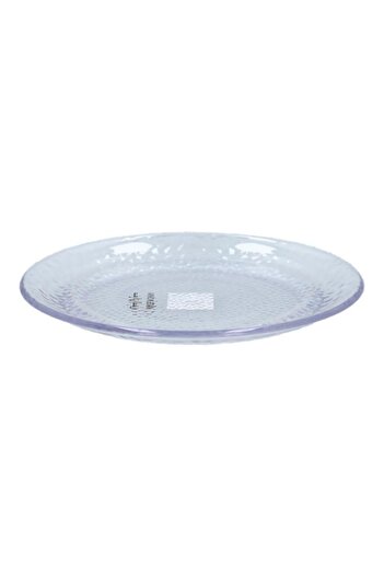 Generic Felli High Quality Iced Diamond Round Dinner Plate Clear 10inch NB40PL10-0