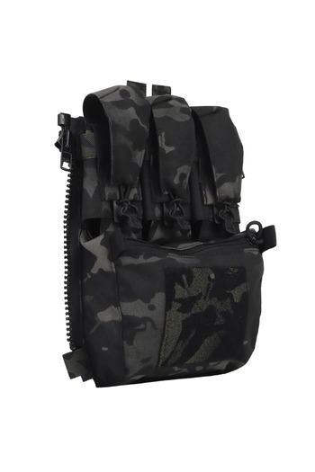 Choice BLKMC Assault Adapt Banger Back Panel Zip On Rear Pack Tactical Vest FCPC V5 Plate Carrier Accessori