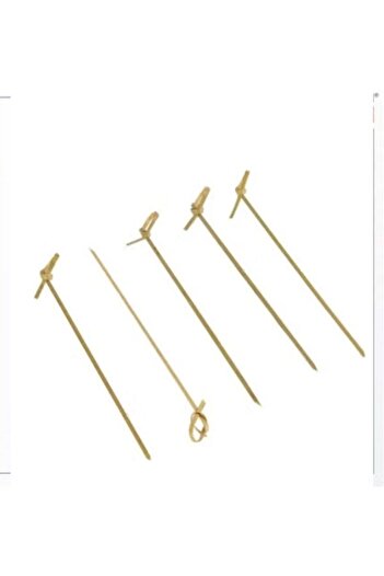 SKP Plastic Wooden Spiral Sticks 18cm (50 pieces)