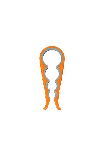 Generic Can and Bottle Opener - Orange