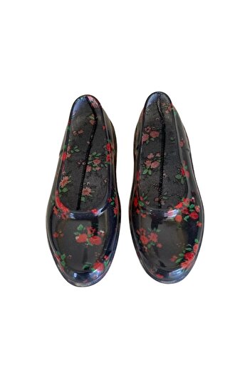 belixspor Booties Floral Garden and Agriculture Girls' Shoes 21-28 Red