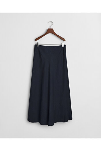 Gant Kadın Lacivert Regular Fit Etek