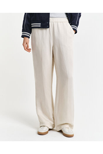 Gant Kadın Pembe Relaxed Fit Pantolon