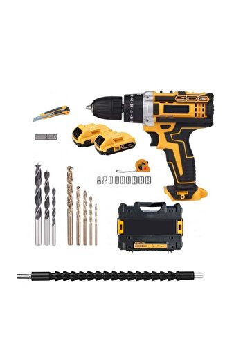Generic Self-tapping screw with battery and accessories included, power 350W, 10mm chuck