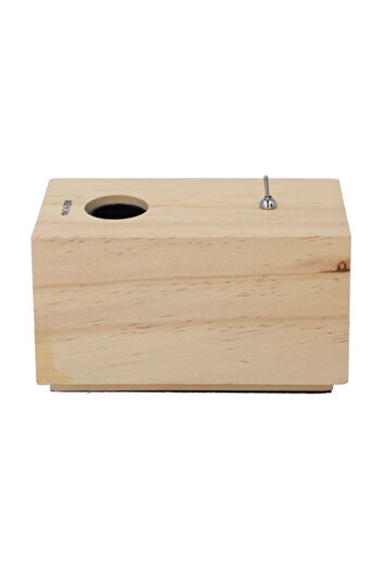 micasa E27 Durable and High Quality Wood Base Socket with Cable