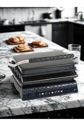 Arnell Toaster Healthy Cooking with Ultra Granite Surface |   Ultra Granite Toaster with 1800W Oil Chamber