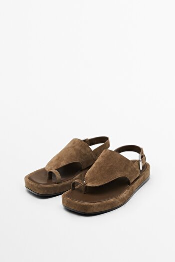 Massimo Dutti Kapitone iç tabanlı sandalet