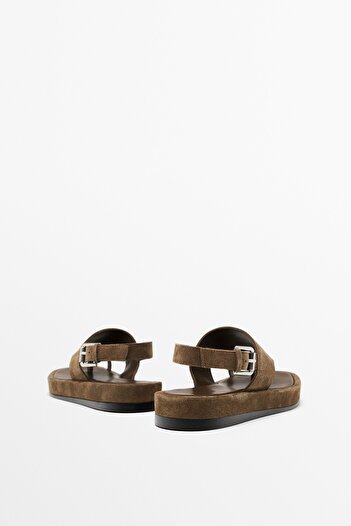 Massimo Dutti Kapitone iç tabanlı sandalet