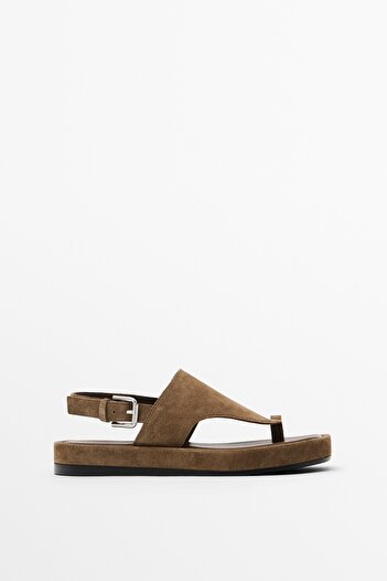 Massimo Dutti Kapitone iç tabanlı sandalet