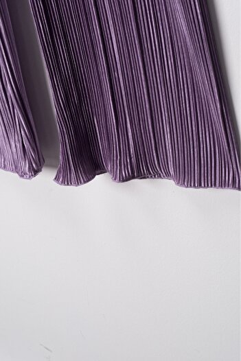Mai Perla Lilac Textured Woven Children's Pants