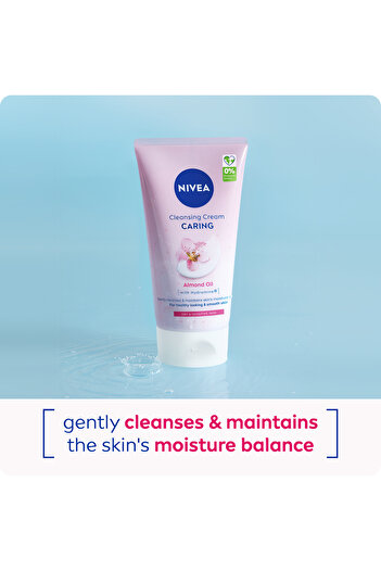 NIVEA Gentle Cleansing Face Wash for Dry Skin with Almond Oil, 150ml, Pack of 3
