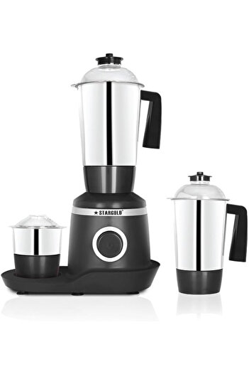 Stargold Mixer Grinder 3 in 1 Stainless Steel 3 Jar Body Blender 800W Powerful Motor