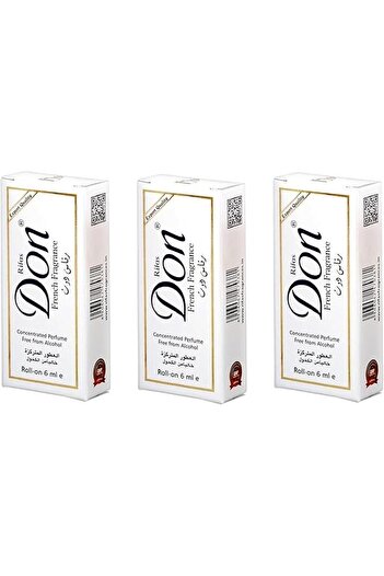 DOV French Dawn Perfume 6 ml 3 Bottles