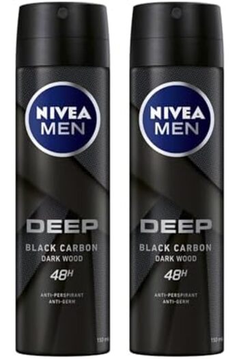 NIVEA Dry Clean Feel Antiperspirant Spray for Men, Nivea Men 2 x 150ml