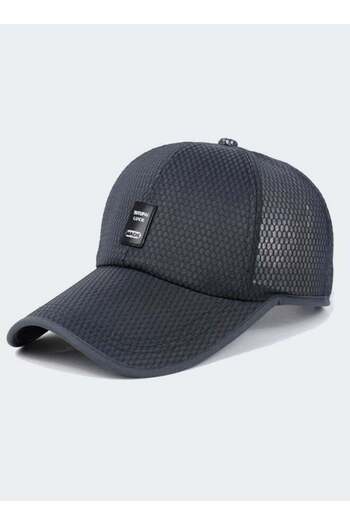 Generic Sharpdo Casual Cotton Blend Cap Black