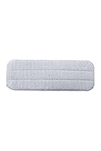 HALAMODO 4-Piece Replacement Mop Set Grey 35x13cm