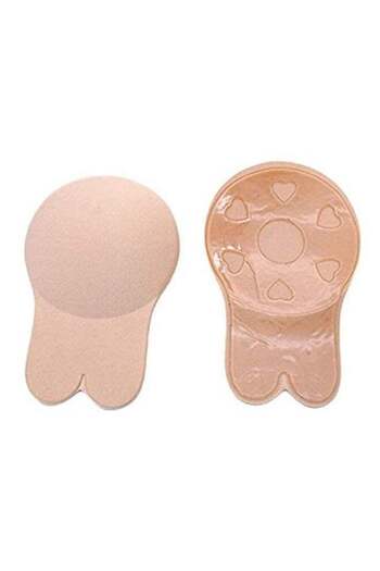 Generic Invisible Bra With Lifting Bra Sponge Material Push Up Rabbit Ear Shape Reusa