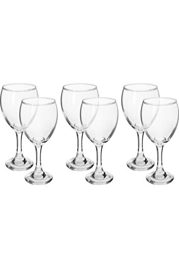 Alsaif Gallery Glass Juice Tumblers, 6 Pieces, 13.5 Ounces - Transparent